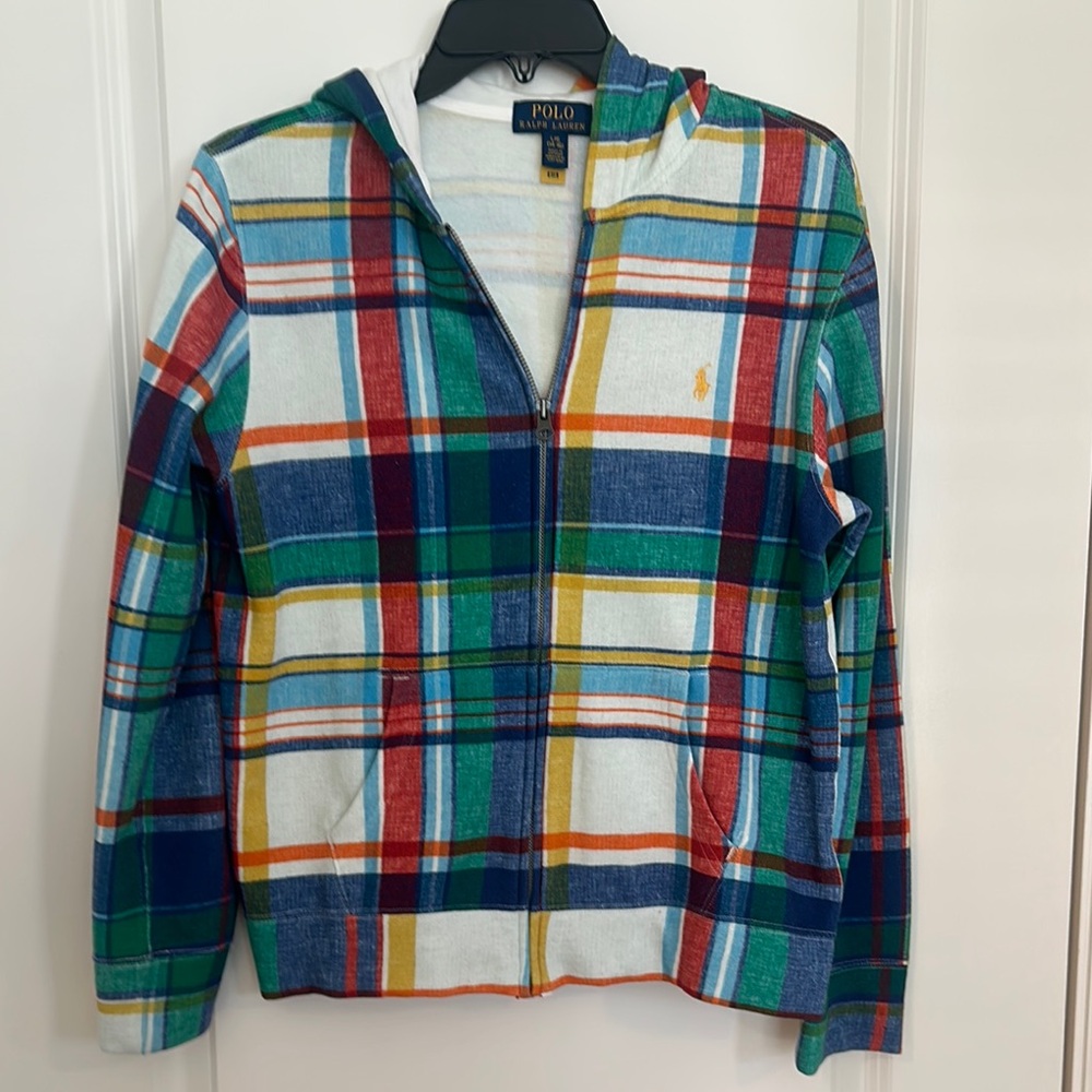 Polo Ralph Lauren Multicolor Plaid Hoodie